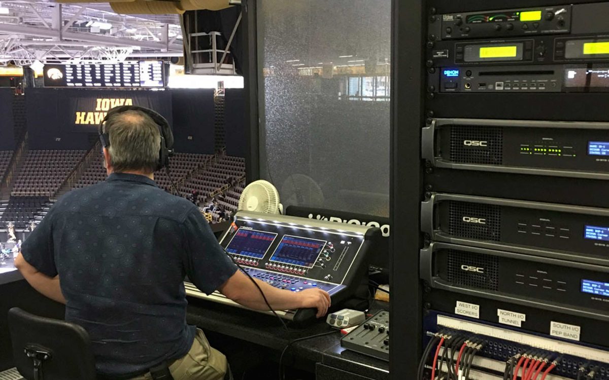 A DiGiCo S21 Gets The University Of Iowa’s Carver – Hawkeye Arena Ready For The Long Game