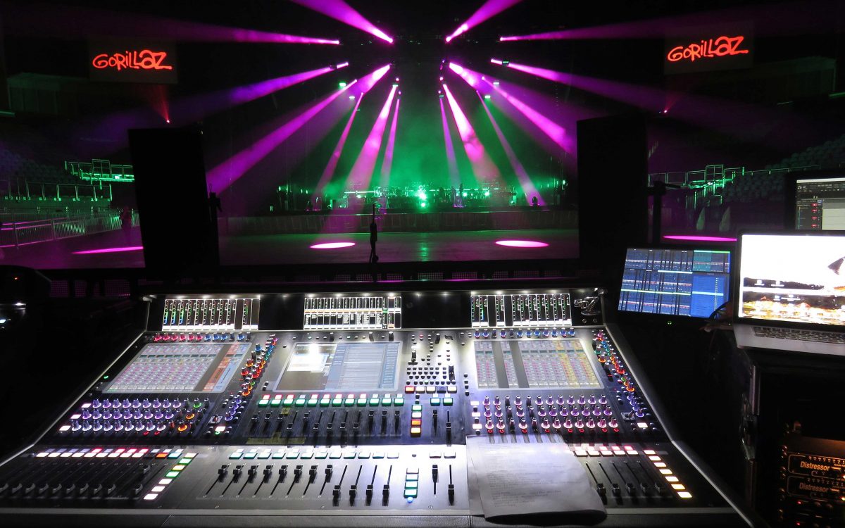 Gorillaz Hit New Heights With DiGiCo