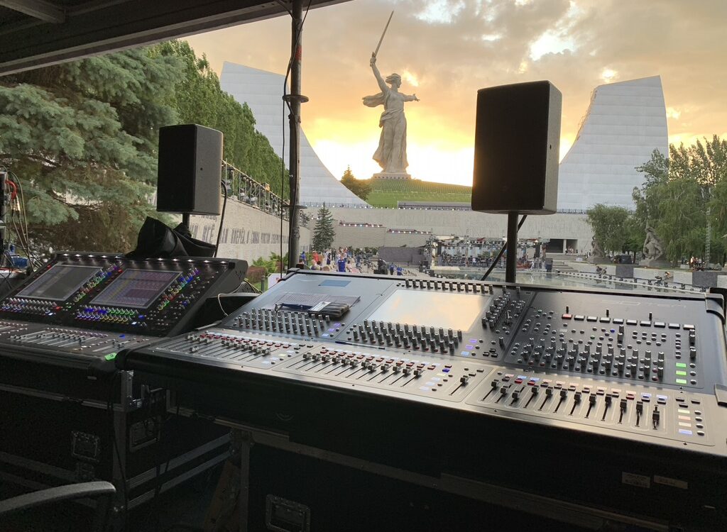 The Sound of Victory at Mamayev Kurgan with DiGiCo  and Stage Audio