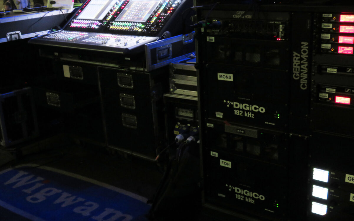 Double DiGiCo on the road with Gerry Cinnamon