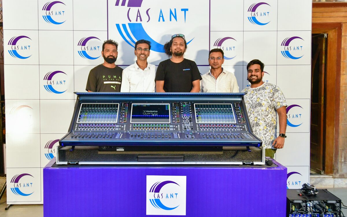 Cas Ant Events PVT. LTD. Chooses DiGiCo Quantum338, The Second in India