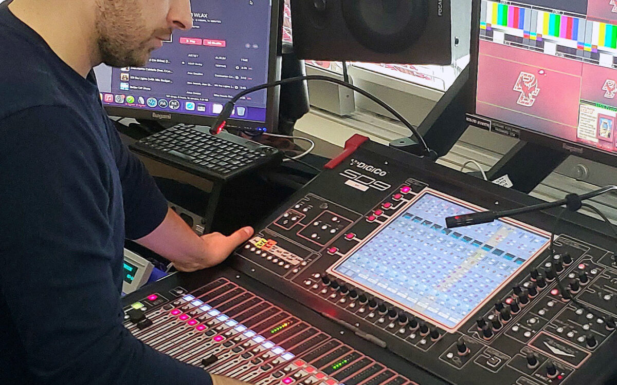 DiGiCo Consoles are at the Heart of Boston College’s Atlantic Coast Conference Broadcast Operations