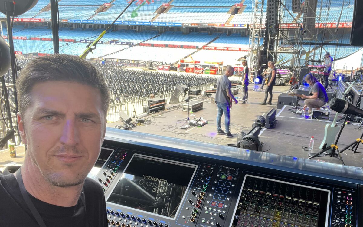 DiGiCo delivers to a jam-packed audience at Loftus