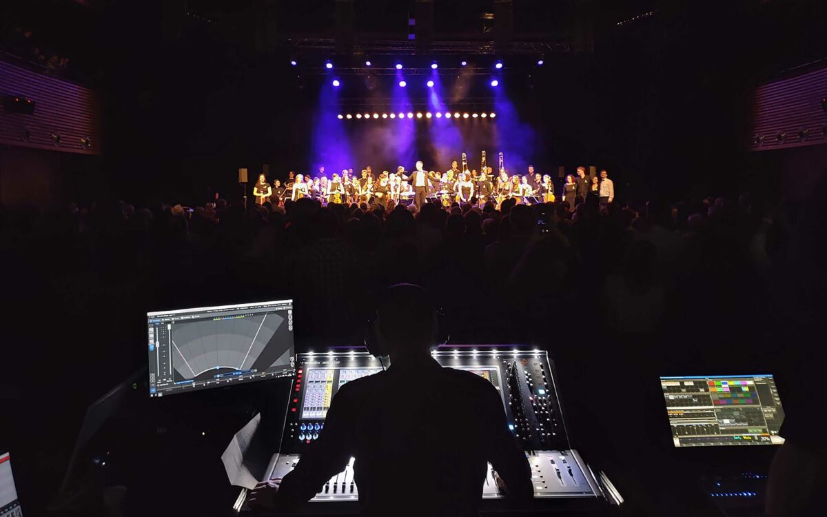 DiGiCo 4REA4 the brains behind seamless format conversion and connectivity at UFFO Trutnov social centre