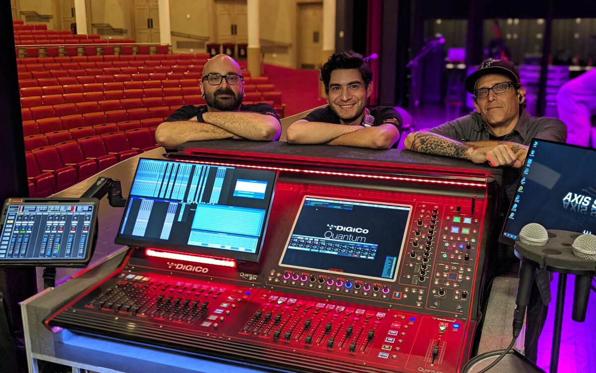 Florida Theater Venues Choose DiGiCo Quantum225 As “The Desk That Can Do It All”