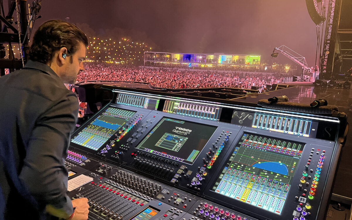 Kylie Minogue Has New Generations of Fans  and the Newest Generation of Consoles: the DiGiCo Quantum852