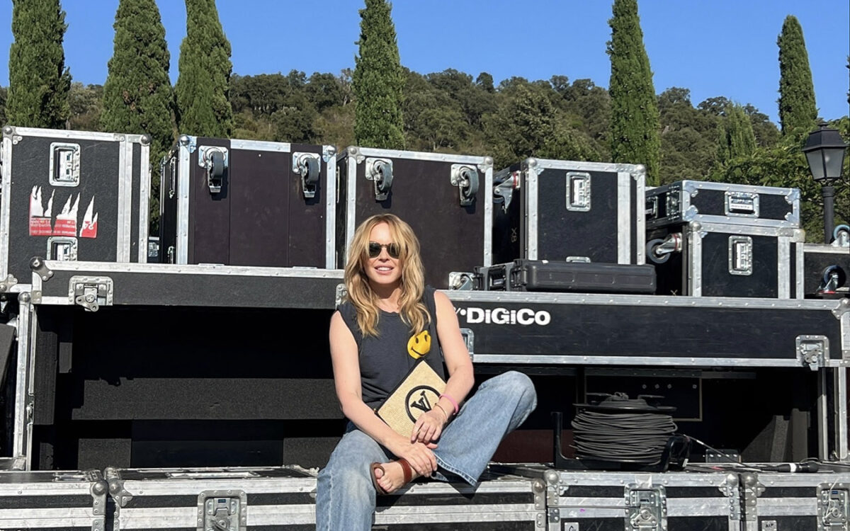 Kylie Minogue Has New Generations of Fans  and the Newest Generation of Consoles: the DiGiCo Quantum852