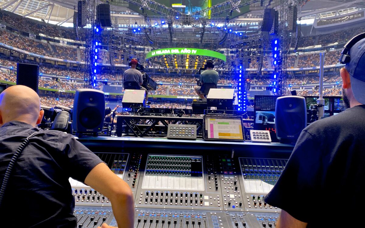 Record-breaking Spanish Boxing event, La Velada Del Año 4, deploys nine console DiGiCo set-up to guarantee glitch free ‘Night of the Year’