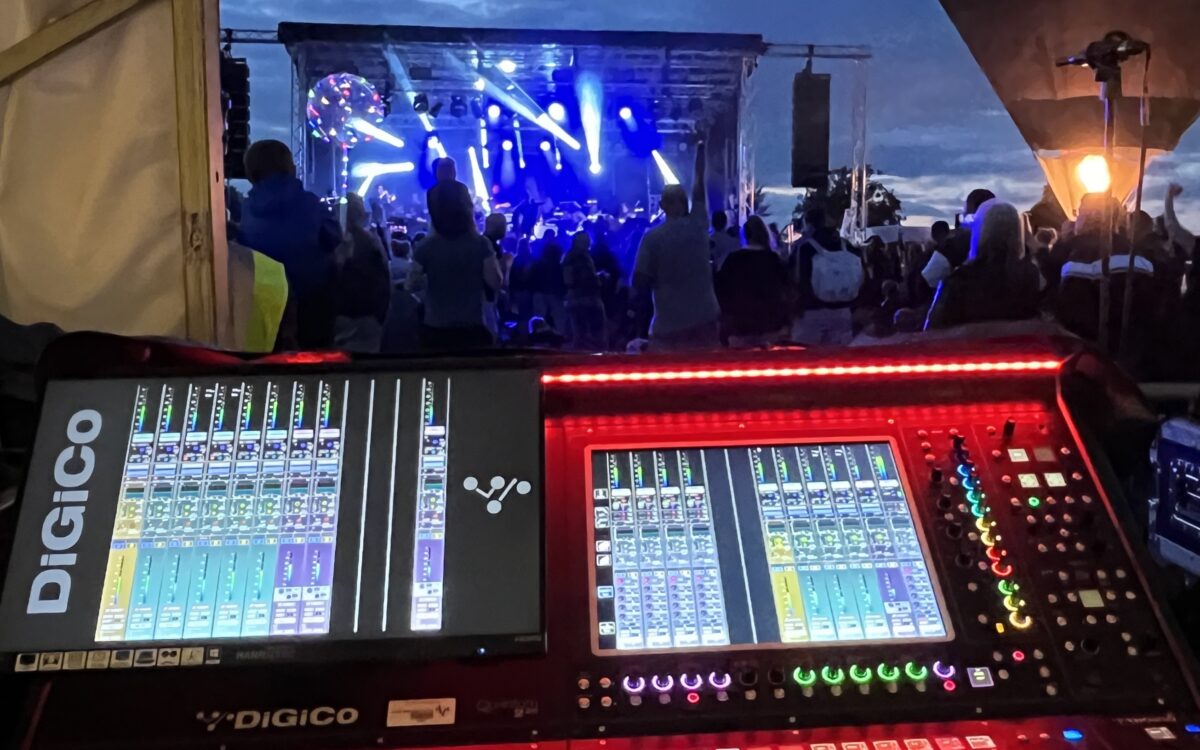 Blue Thunder gets off to flying start with brand new DiGiCo Quantum