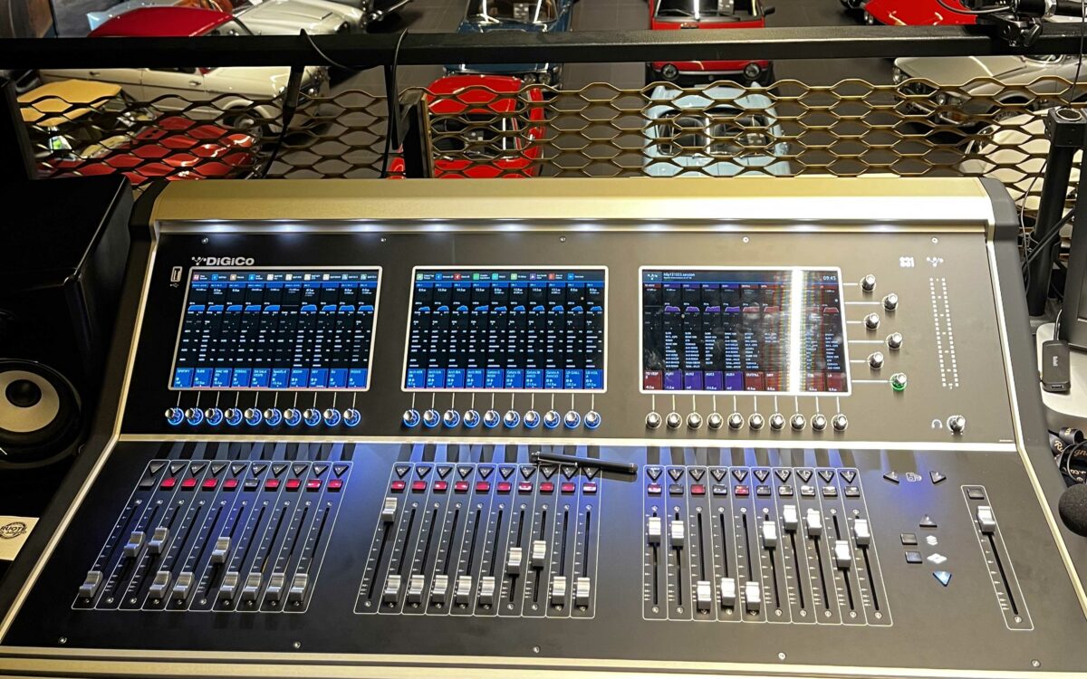 Ruote da Sogno purchase two DiGiCo S31 consoles for upgraded events spaces