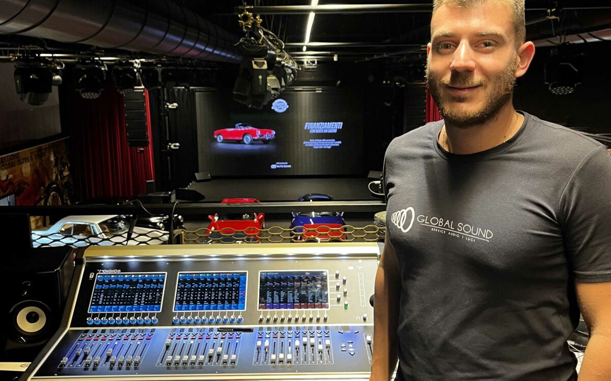 Ruote da Sogno purchase two DiGiCo S31 consoles for upgraded events spaces