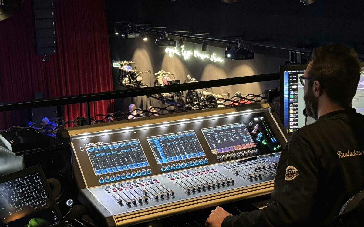 Ruote da Sogno purchase two DiGiCo S31 consoles for upgraded events spaces