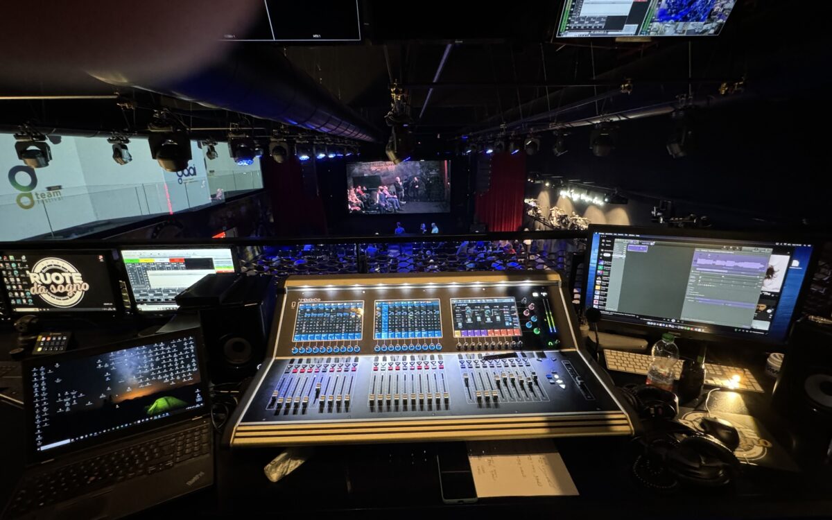 Ruote da Sogno purchase two DiGiCo S31 consoles for upgraded events spaces